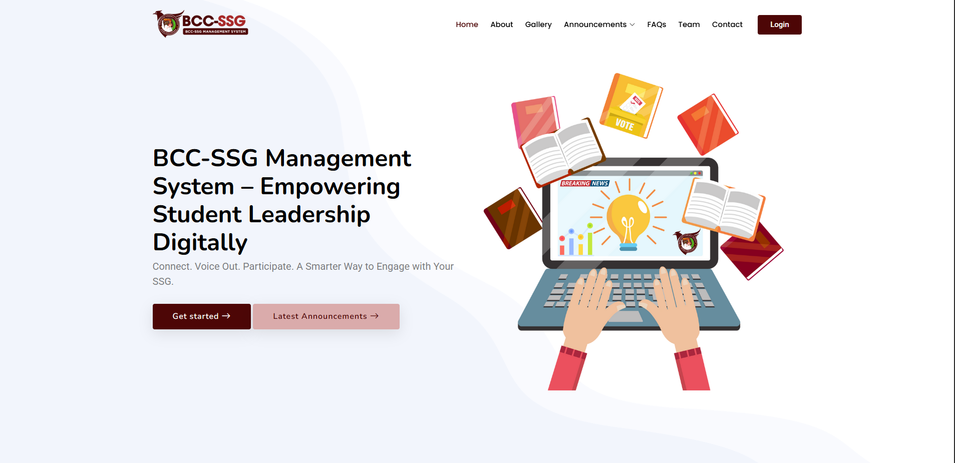 BCC-SSG Management System